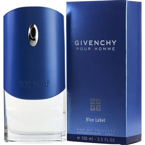 givenchy homme blue label|givenchy blue label cologne.